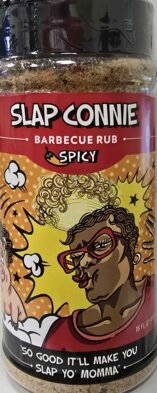 Slap Connie Barbecue Rub 16oz. (Spicy)