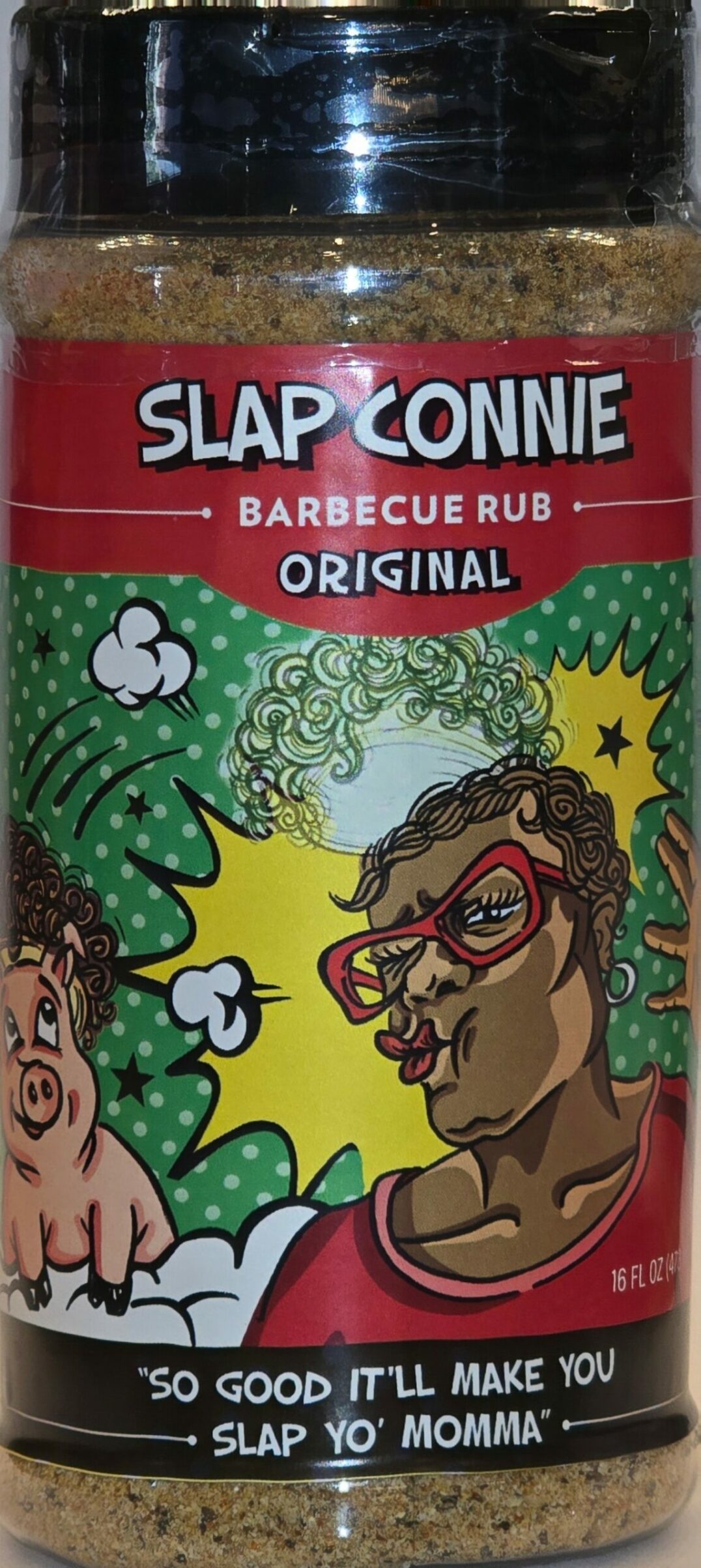 Slap Connie Barbecue Rub 16oz. (Original)